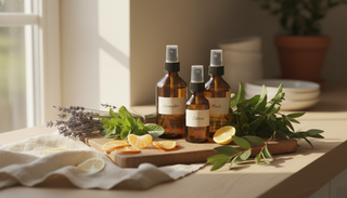 Desinfectante natural con aceites esenciales para tu hogar